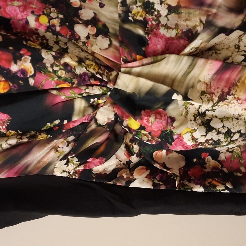NWT, Rebecca Minkoff Joshua Cerise Multi Silk Dress - Picture 5 of 17
